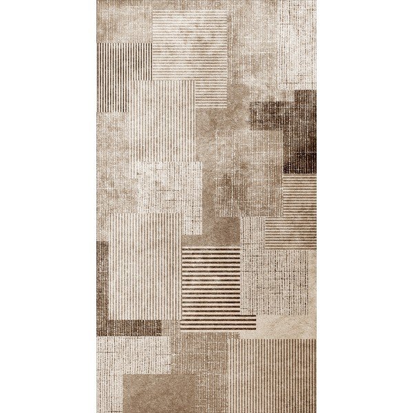 Бежов килим подходящ за пране 50x80 cm Cubo – Vitaus