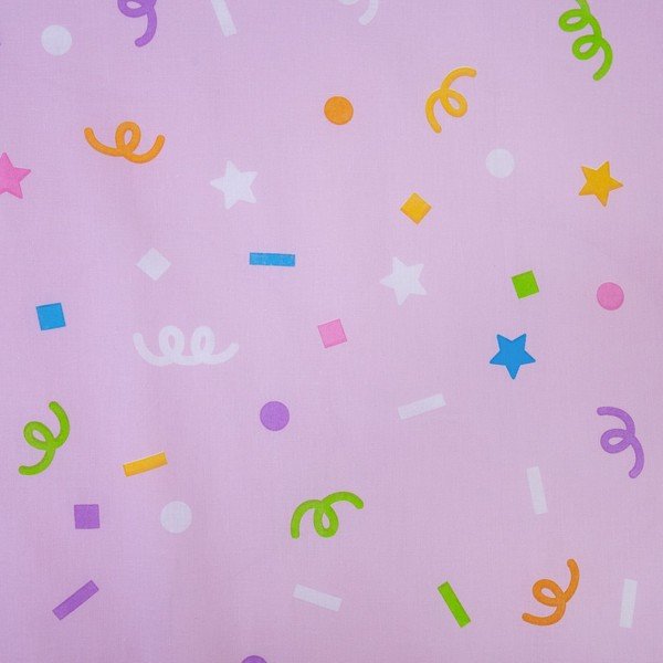 Розово единично  памучно детско спално бельо 140x200 cm Gabby's Dollhouse "Rainbow" – Jerry Fabrics-image-4