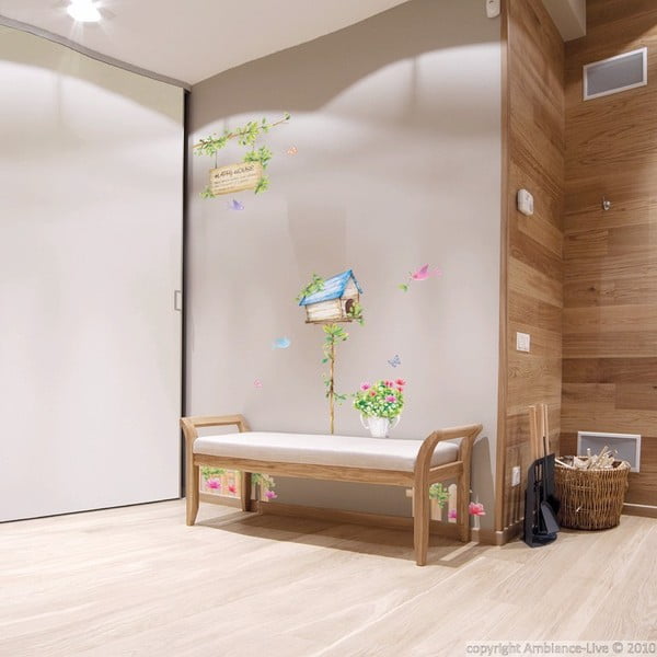 Комплект стикери за стена Happy House, 42x30 cm - Ambiance-image-3