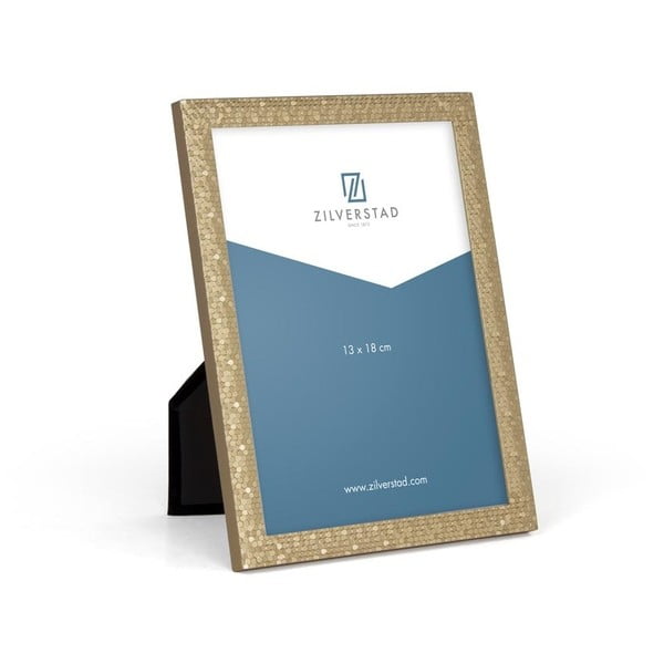 Рамка за снимки в златист цвят, Ибиса, 13 x 18 cm - Zilverstad
