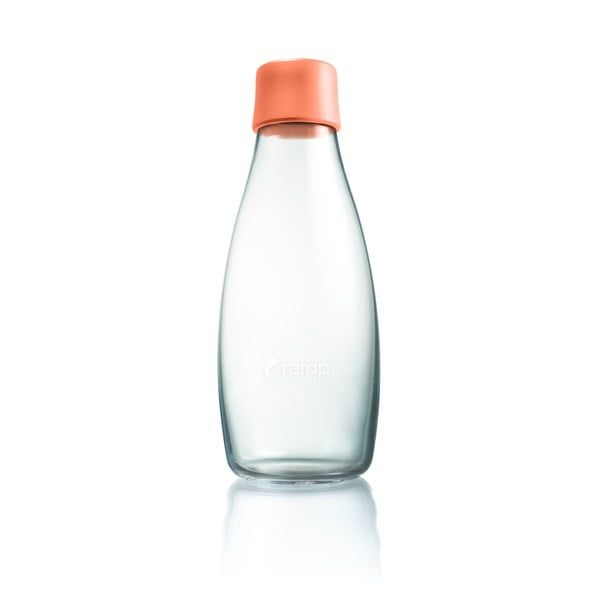 Стъклена бутилка от кайсия и портокал , 500 ml - ReTap