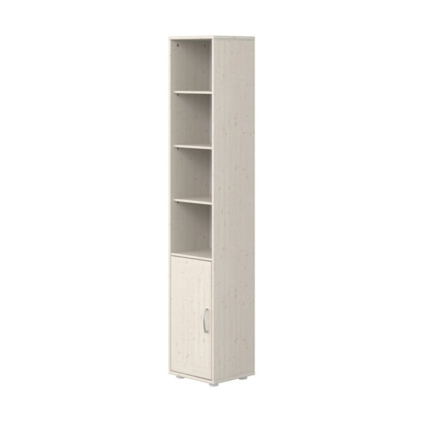Бял детски шкаф от борова дървесина, височина 200 cm Classic - Flexa