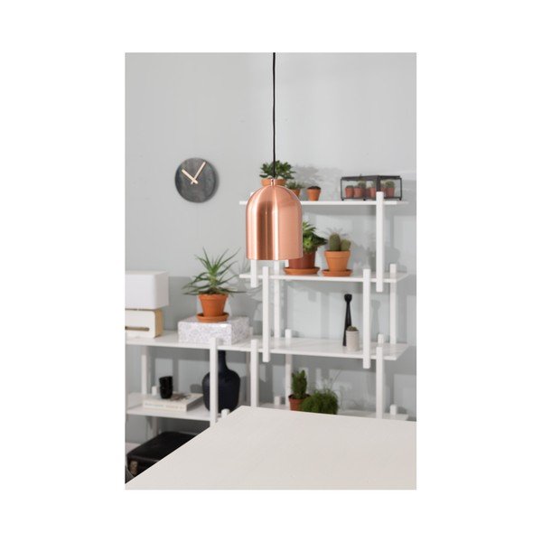 Висяща лампа в черно и златно с метален абажур ø 12 cm Marvel - Zuiver-image-1