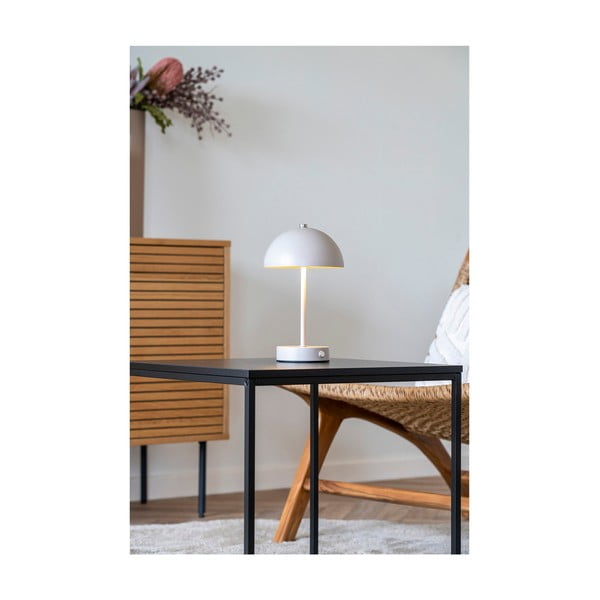 Кремава LED настолна лампа (височина 25 cm) Holt – House Nordic-image-1