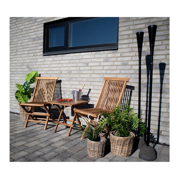Кашпи от плетеница в комплект от 4 бр. ø 40 cm Bogor – House Nordic-image-1