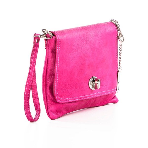 Kožené psaníčko Souvage Fuchsia-image-4