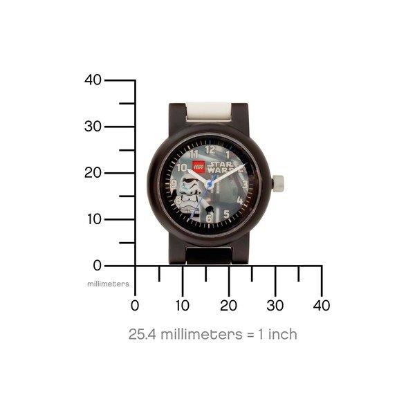 Черно-бял часовник Star Wars Stormtrooper - LEGO®-image-2
