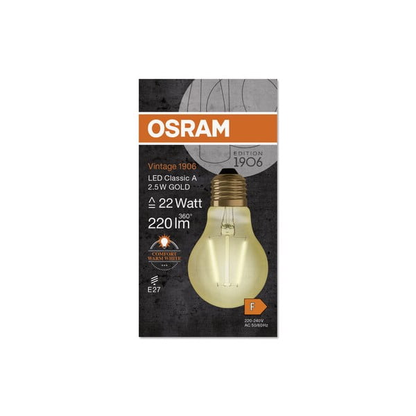 Топла LED крушка E27, 2,5 W - Candellux Lighting-image-3