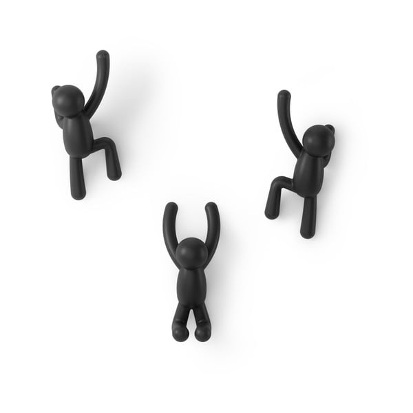 Пластмасови куки за стена в комплект от 3 броя  Buddy - Umbra-image-4