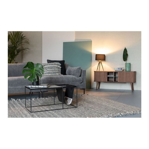 Черна настолна лампа Дърво Tripod - Zuiver-image-1