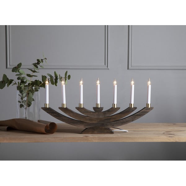 Кафява коледна светлинна украса Navida – Star Trading-image-2