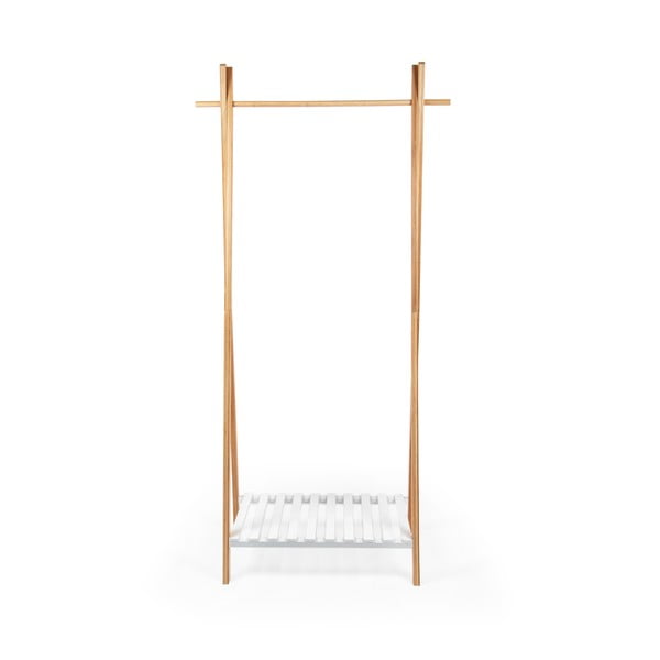 Бамбуков стелаж за дрехи Nagano - Compactor-image-2