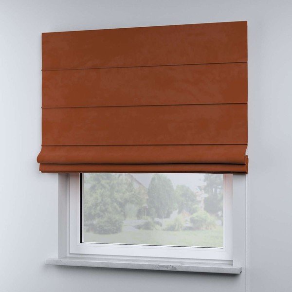 Оранжева римска щора 170x130 cm Posh Velvet - Yellow Tipi-image-4