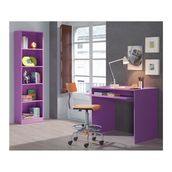 Fialový psací stůl 13Casa Hugo-image-1