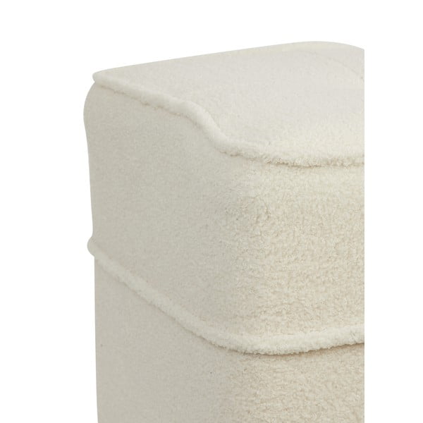 Бежов пуф 40x40 cm Kiki - Light & Living-image-4