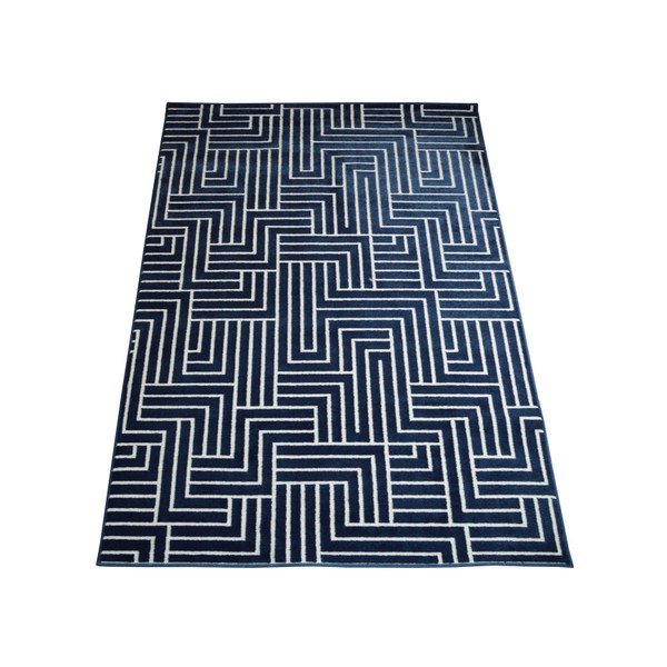 Син килим Webtappeti Reflex Faro, 140 x 200 cm - Floorita-image-2