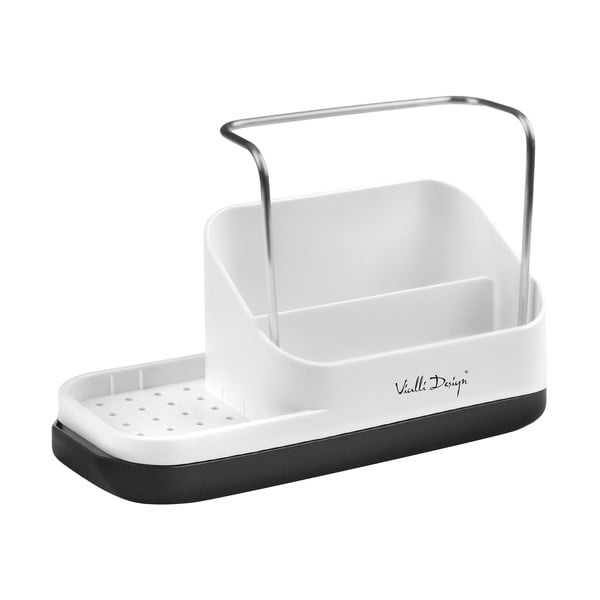 Бял комплект за миене на съдове - Vialli Design-image-4