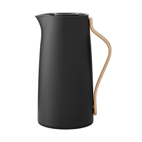 Черна термо кана от неръждаема стомана 1,2 l Emma – Stelton