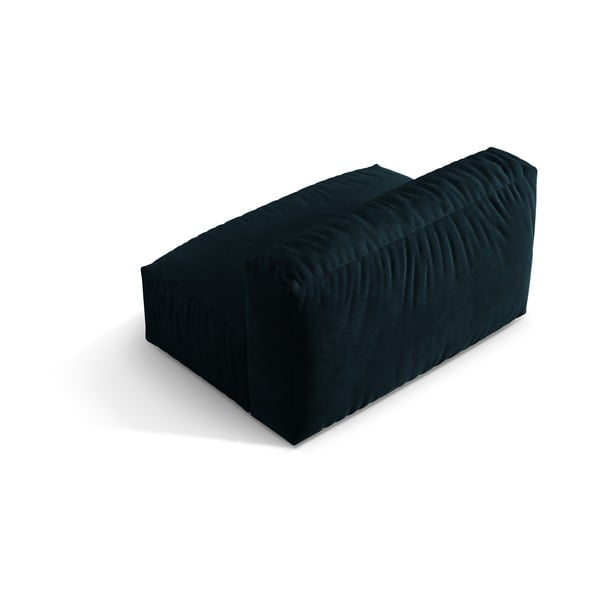 Тъмносин кадифен модул за диван (среден модул) Martina – Micadoni -image-2