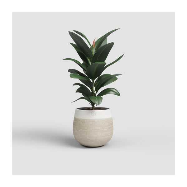 Керамична ръчно изработена саксия за цветя ø 20 cm Antheia – Artevasi-image-1