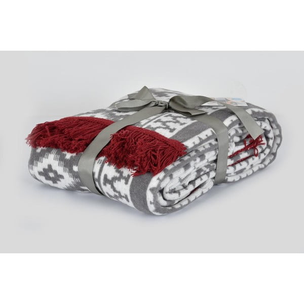 Сиво одеяло 127x155 cm – Mila Home-image-1