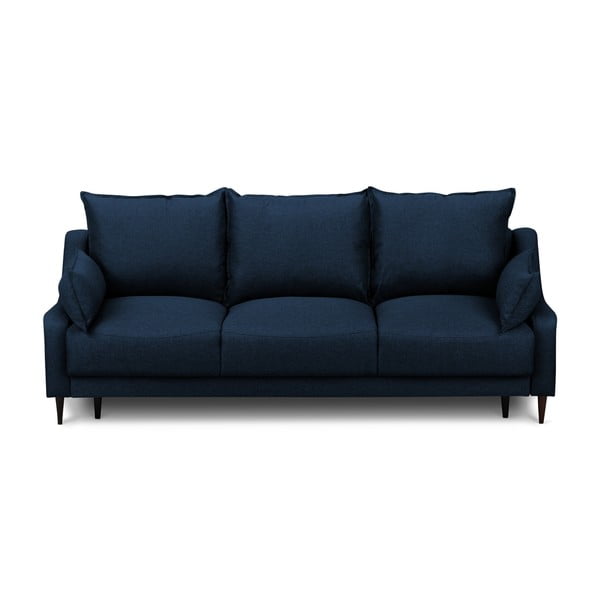 Разтегателен син диван с място за съхранение , 215 см Ancolie - Mazzini Sofas
