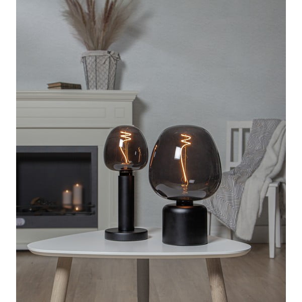 Топла LED декоративна крушка E27, 2 W Black Apple - Star Trading-image-4