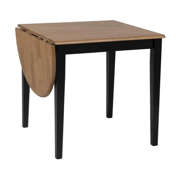 Овална сгъваема маса Brisbane с черни крака - Actona-image-1