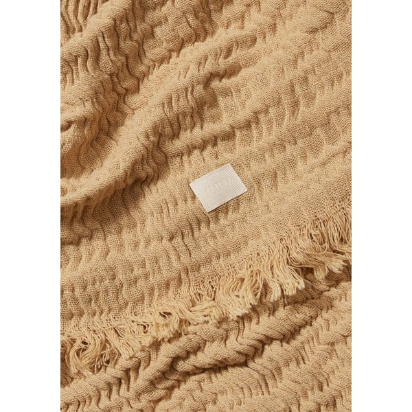 Бежова покривка за двойно легло 240x260 cm Reloved - JUNA-image-2