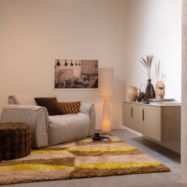 Кафяво-сива маса за телевизор от масивен бор 154x56x44 cm Gunnar – WOOOD-image-1