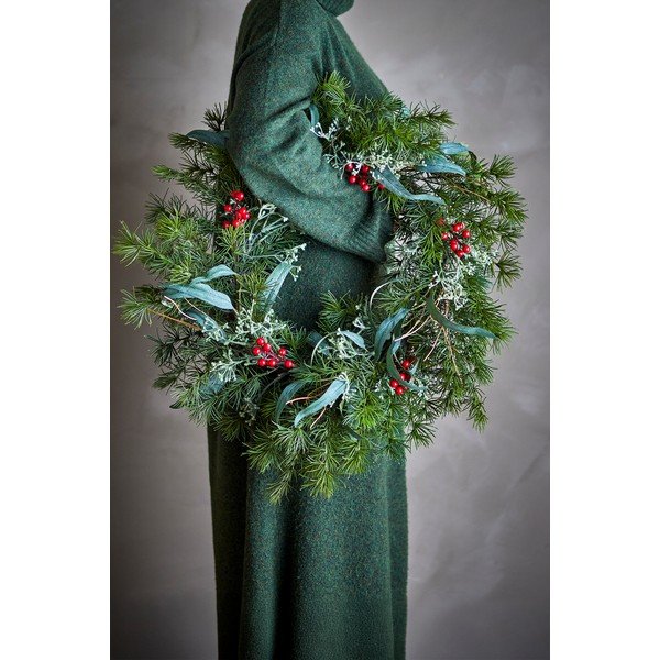 Коледен венец ø 60 cm Pine – Bloomingville-image-2