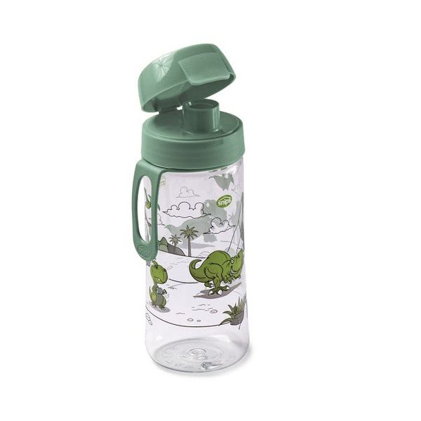 Зелена тританова детска бутилка 500 ml Dinosaur – Snips-image-2