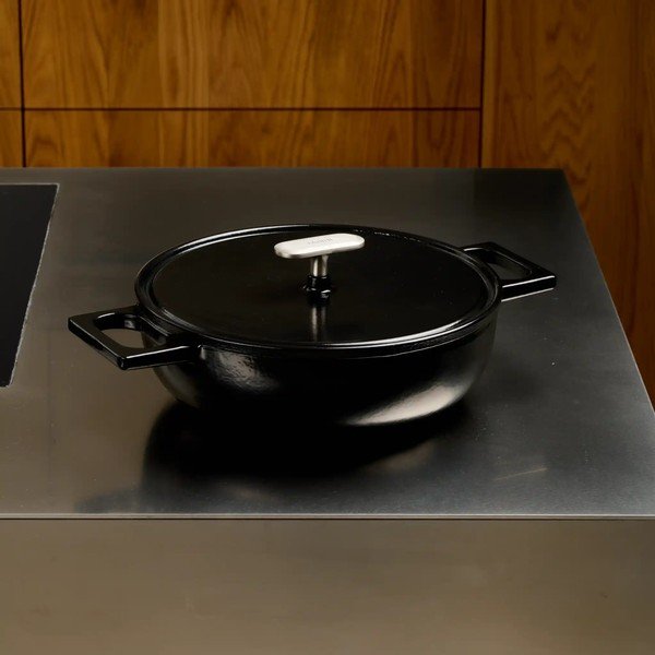 Тиган с капак от излято желязо ø 26 cm tegame Mattia 3.0 – FABINI-image-1