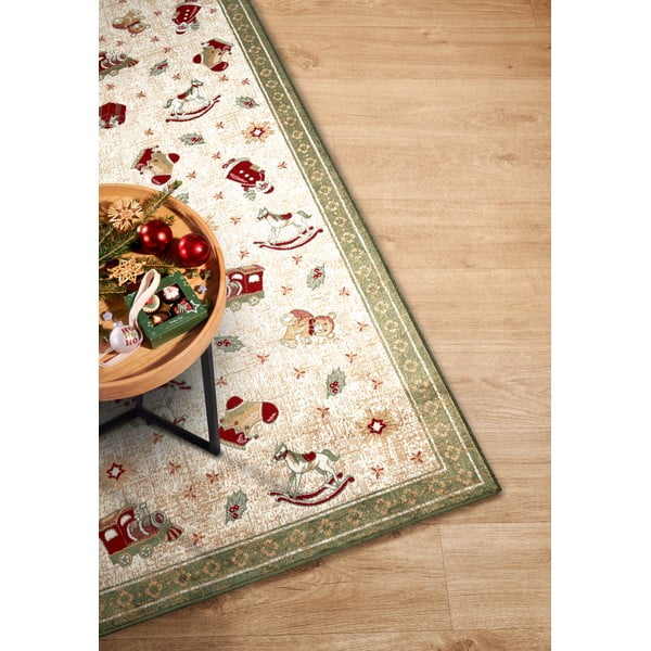 Зелена пътека с коледен мотив със смес от памук 80x200 cm Toy's Delight Green Christmas – Villeroy&Boch-image-2