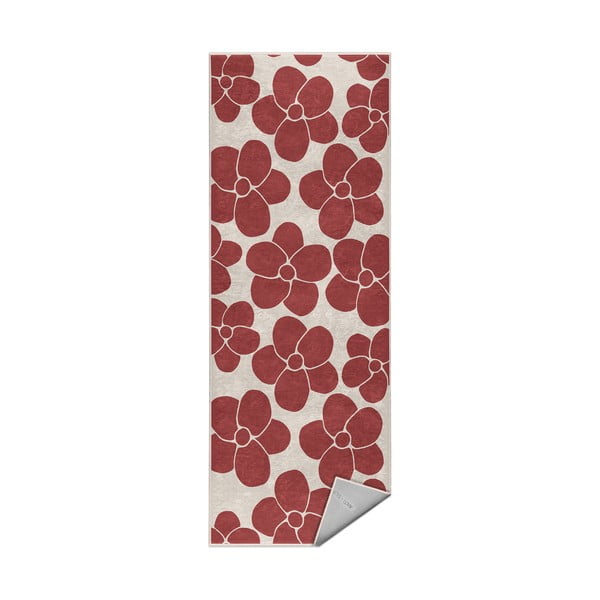 Червена пътека подходяща за пране 60x230 cm Red Meadow – Mila Home