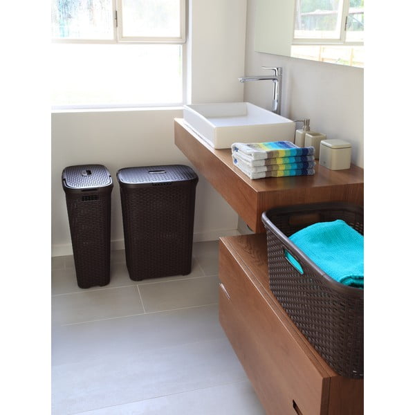 Кафява кошница за пране Кошница, 45 л Style - Curver-image-3