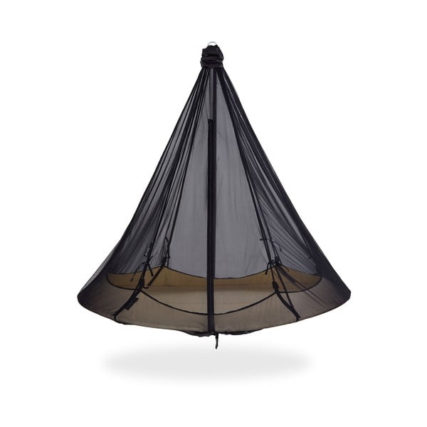 Черна мрежа против комари за люлка ø 180 cm - Hangout Pod-image-1