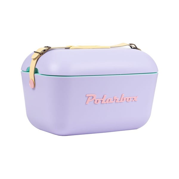 Лилава хладилна чанта 12 l Classic Rainbow – Polarbox