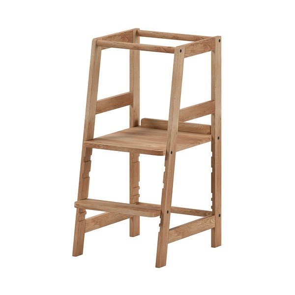 Учебна кула от масивен дъб в естествен цвят Forrest – Vipack