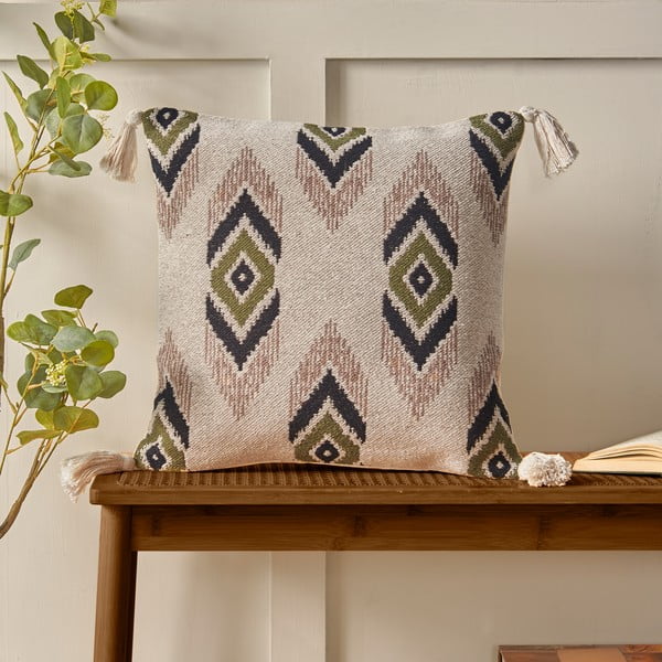 Памучна декоративна възглавница 45x45 cm Emir Ika – Pineapple Elephant-image-1