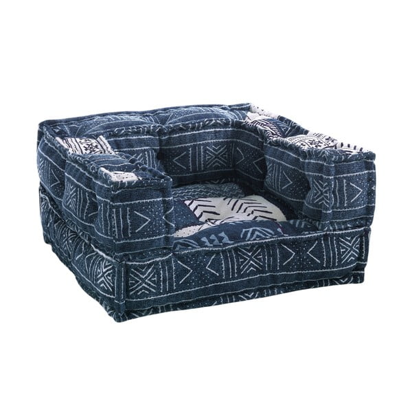 Бяло-синьо кресло Yara – Tomasucci