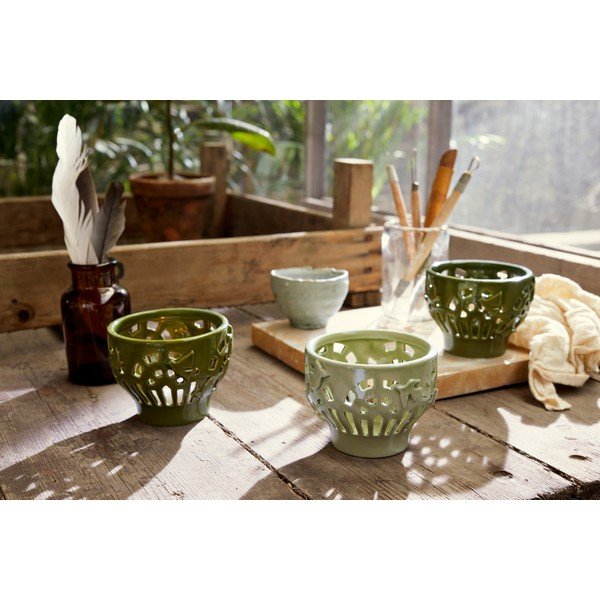 Керамичен свещник Orangery - Kähler Design-image-1