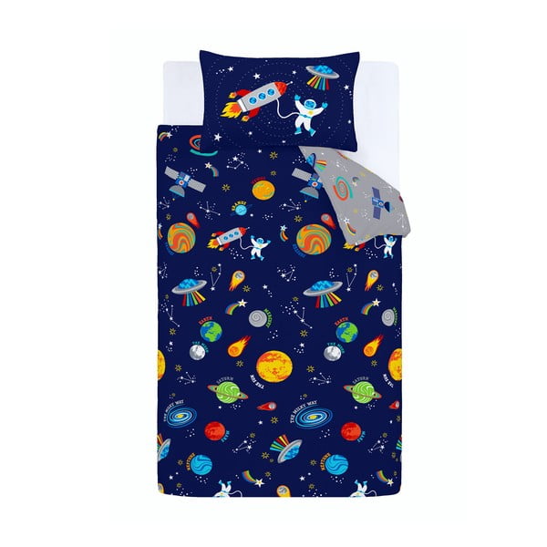 Спално бельо за детско легло 120x150 cm Lost In Space - Catherine Lansfield