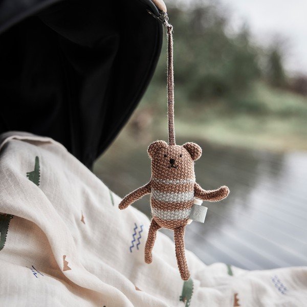 Щипка за биберон Bella Bear – OYOY Mini-image-1
