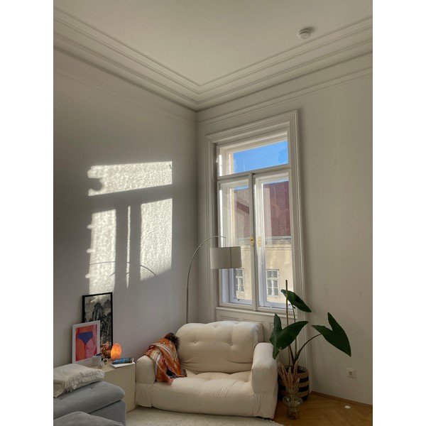 Сив разтегателен диван 140 cm Hippo - Karup Design-image-1