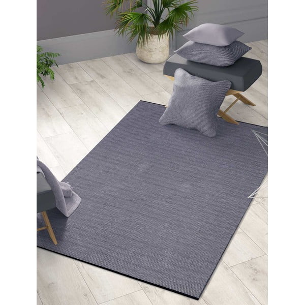 Сив миещ се килим 230x160 cm Toowoomba - Vitaus-image-1