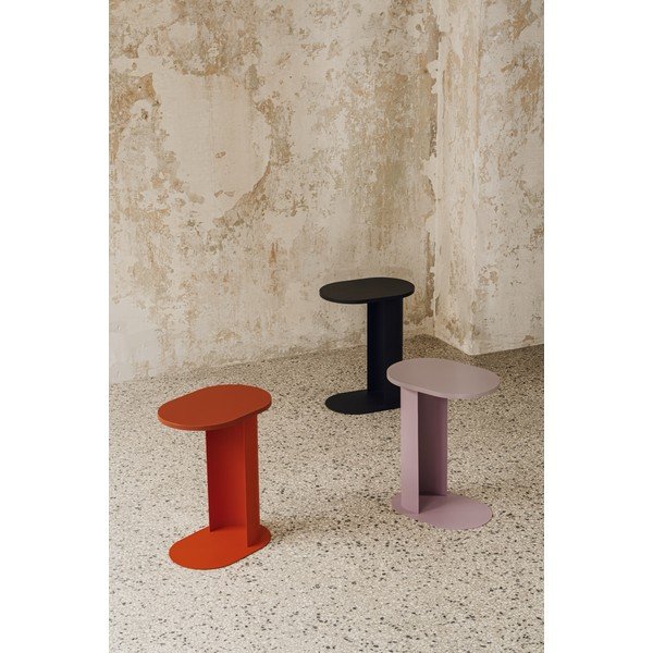 Метална странична масичка 48x34 cm Nuno – noo.ma-image-4