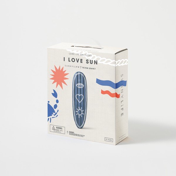 Надуваем шезлонг I Love Sun Luxe - Sunnylife-image-4