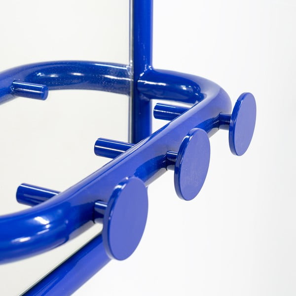 Син метален панел за окачване 35x60x11 cm Retro – Spinder Design-image-3