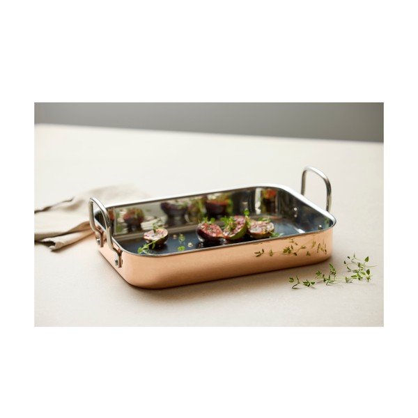 Форма за печене от мед/неръждаема стомана 25,5x35 cm - Blomsterbergs-image-1
